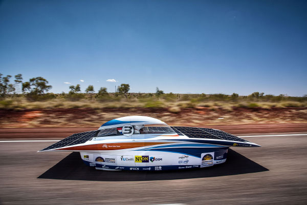 Solar Racer at the Panasonic World Solar Challenge 
