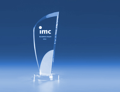 imc verleiht Excellence Award