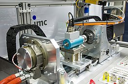 [Translate to South Korean:] Prüfstand für Pumpenmotoren