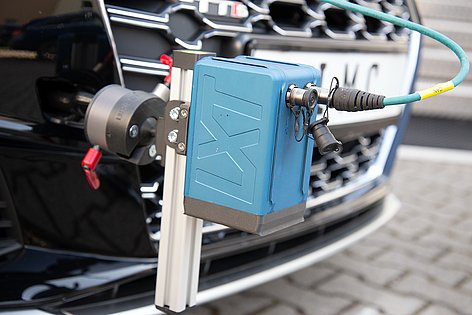 Optical speed measurement with LUXACT