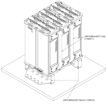 Rückwandbefestigungswinkel (CRFX/BRACKET-BACK)